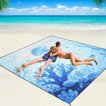 Cobertor de praia WIWIGO impermeável à prova de areia 201x211 cm