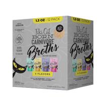 Cobertor de Ração Úmida Tiki Cat Born Carnivore Broths 38ml - Pacote com 12 Cobertor de Ração Úmida Tiki Cat Born Carnivore Broths 38ml - Pacote com 12