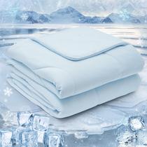 Cobertor de resfriamento PHF Soft Twin Size Ice Blue para quem dorme quente