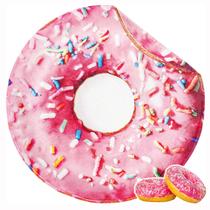 Cobertor de rosquinhas rosa Bunitland, 300 g/m², manta de flanela macia