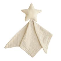 Cobertor de segurança mushie Star 100% algodão musselina orgânico