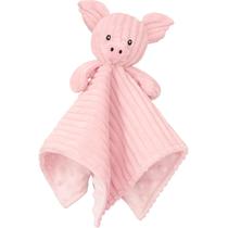 Cobertor de segurança para bebês BEILIMU, porco de pelúcia, 38 cm, rosa