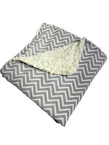 Cobertor de Sherpa Estampado M - Chevron