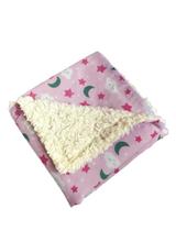 Cobertor de Sherpa Estampado M - Soninho Rosa