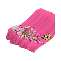 Cobertor De Sofá Quente E Macio Em Fleece K-Kirbys, Microfibra Adorável Para Camping De Inverno