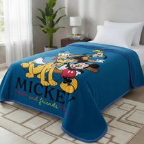Cobertor de Solteiro Disney Mickey And Friends 150x200cm