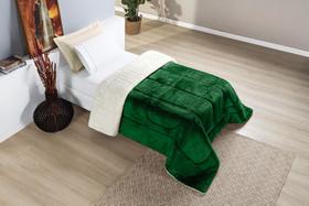 Cobertor de Solteiro Manta Cobertas Com Sherpa Macio Grosso 2,40x1,50m