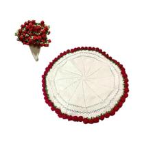 Cobertor De Tricô Leve E Macio Com Design De Buquê De Flores Para Decoração De Casa, Aniversário, Cobertor De Tricô Leve E Macio Com Design De Buquê De Flores Para Decoração De Casa, Aniversário,