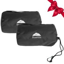 Cobertor de viagem BlueHills Ultra Compact, pacote com 2 unidades, macio e aconchegante, preto Cobertor de viagem BlueHills Ultra Compact, pacote com 2 unidades, macio e aconchegante, preto