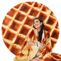 Cobertor de waffle Lhedon, tamanho adulto, 180 cm, cobertor de alimentos Cobertor de waffle Lhedon, tamanho adulto, 180 cm, cobertor de alimentos