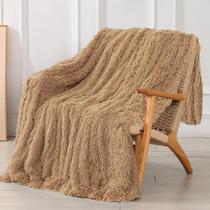 Cobertor Decorativo Tuddrom Faux Fur Queen Size 200x230cm
