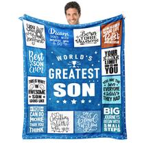 Cobertor DecorSixt Son World's Greatest Son 150x200cm Cobertor DecorSixt Son World's Greatest Son 150x200cm