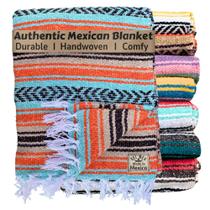 Cobertor Del Mex de tecido grande mexicano Falsa 178x127 cm