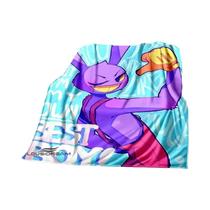 Cobertor Digital Circus Cartoon De Flanela Quente E Confortável Para Sofá, Viagem E Cama, Presente