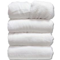 Cobertor Donna Laço Bebê 150x200 cm Microfibra Plush com Sherpa Branco