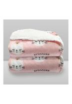 Cobertor Donna Laço Bebê Printed Sherpa