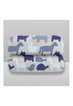 Cobertor Donna Laço Bebê Safari Cobertor Donna Laço Bebê Safari