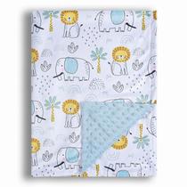 Cobertor Donsonny 76x102 cm Soft Minky Elephant Print