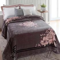 Cobertor Double Action Estampa La Palmas King Size 2,20x2,40m Jolitex