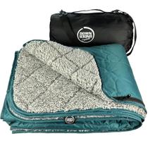 Cobertor Down Under Outdoors acolchoado Sherpa 208x140 cm Cobertor Down Under Outdoors acolchoado Sherpa 208x140 cm