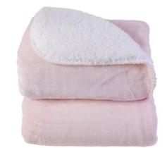 Cobertor dupla face berço menina enxoval do bebê tons de rosa Cobertor dupla face berço menina enxoval do bebê tons de rosa