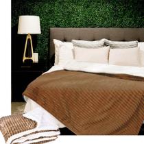 Cobertor Edredom Dupla Face Manta Extra Macio Microfibra King Carneiro