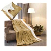 Cobertor Edredom Microfibra King Dupla Face Soft Manta Extra Macia Reversa Carneiro