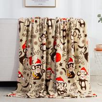 Cobertor Elegant Comfort 127x152cm Velvet Soft Christmas Print Cobertor Elegant Comfort 127x152cm Velvet Soft Christmas Print
