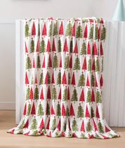 Cobertor Elegant Comfort Velvet Soft Fleece 127x152cm de Natal