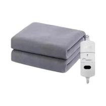 Cobertor Elétrico Aquecido Com Termostato Automático, Aquecedor De Corpo Duplo Para Colchão, Plugue
