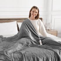 Cobertor Elétrico Aquecido Esobrio Tamanho Casal 183 x 213 cm 5 Níveis Desligamento Automático
