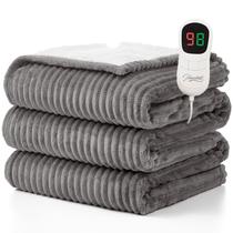 Cobertor Elétrico Aquecido Homemate Tamanho Casal 183 x 213 cm, 10 níveis de aquecimento Cobertor Elétrico Aquecido Homemate Tamanho Casal 183 x 213 cm, 10 níveis de aquecimento