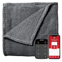 Cobertor Elétrico Aquecido Sunbeam Loftec Wi-Fi - Tamanho Queen