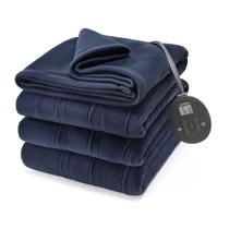 Cobertor Elétrico Aquecido Sunbeam Royal Ultra Fleece - Azul Indigo