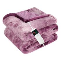 Cobertor elétrico aquecido Throw Cushious Faux Fur 130x150cm
