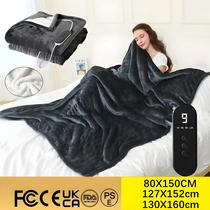 Cobertor Elétrico Lavável 80x150cm 130x160cm Com Termostato Inteligente Em Flanela De Pele De Cobertor Elétrico Lavável 80x150cm 130x160cm Com Termostato Inteligente Em Flanela De Pele De