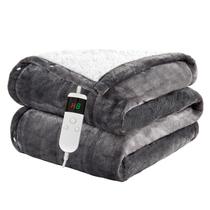 Cobertor elétrico PENGZHU TECHNOLOGY Heated Throw 220gsm de flanela Cobertor elétrico PENGZHU TECHNOLOGY Heated Throw 220gsm de flanela