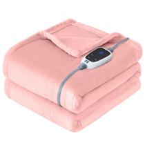 Cobertor elétrico Sealy Heated Throw 50x60 cm rosa