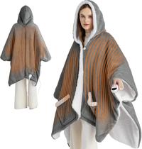 Cobertor Elétrico Wearable Shawl Bedsure - Cinza - 127x162cm Cobertor Elétrico Wearable Shawl Bedsure - Cinza - 127x162cm