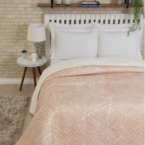 Cobertor Estampado Queen Soft Matelado 01 Peça Sherpa