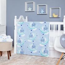 Cobertor Etruria Baby Flannel Azul 110cm x 90cm Antialérgico