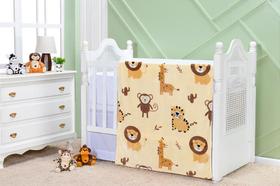 Cobertor Etruria Flannel Turmina Amarelo - 110cm x 90cm