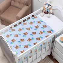 Cobertor Etruria Petit Dudu Azul - Conforto e Sofisticação para Bebês