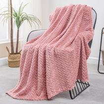 Cobertor exclusivo Mezcla Pink Fleece 130 x 180 cm para sofá