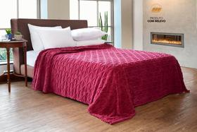 Cobertor felpudo com relevo solteiro Lepper Treliça Cobertor felpudo com relevo solteiro Lepper Treliça