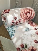 Cobertor Felpudo Solteiro Mantinha Soft Plush Sortidas - Linha Fina Enxovais
