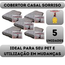 Cobertor Fibran Do Brasil Sorriso De 1.9m X 1.7m Kit com 5 uni Cobertor Fibran Do Brasil Sorriso De 1.9m X 1.7m Kit com 5 uni