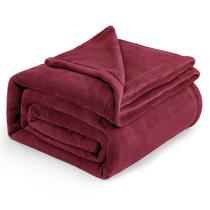Cobertor Flanela Bedsure Luxo Queen Size (230x230cm) - Vermelho