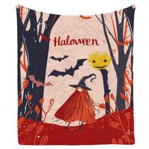 Cobertor, flanela, padrão digital, morcegos de Halloween, poliéster 300g Cobertor, flanela, padrão digital, morcegos de Halloween, poliéster 300g