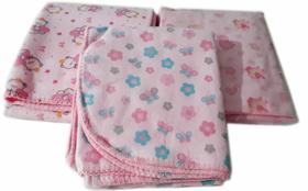 Cobertor Flanelado de Bebe Estampado 90x110cm Com Croche Quentinho Manta Infantil Gigante Cobertor Flanelado de Bebe Estampado 90x110cm Com Croche Quentinho Manta Infantil Gigante